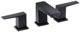 Gerber D304162BS Satin Black Mid-town Two Handle Widespread Lavatory Faucet