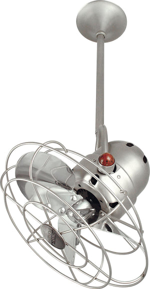 Matthews Fan BD-BN-MTL Bianca Direcional ceiling fan in Brushed Nickel finish with metal blades.