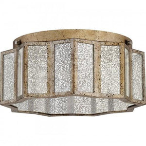 Quoizel SRE1616AGL Shrine Flush mount 16"d aged gold Flush Mount