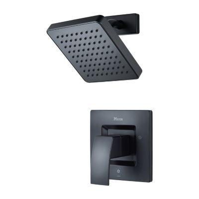 Pfister Black Kenzo 1-handle Shower, Trim Only LG89-7DFB