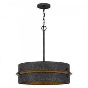 Quoizel QOP5336OK Lariat Pendant 3 lights old black Pendant