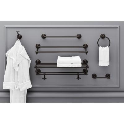 Pfister Tuscan Bronze Tisbury 24" Double Towel Rack