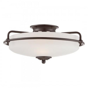 Quoizel GF1617PN Griffin Flush mount plldg brnz Flush Mount