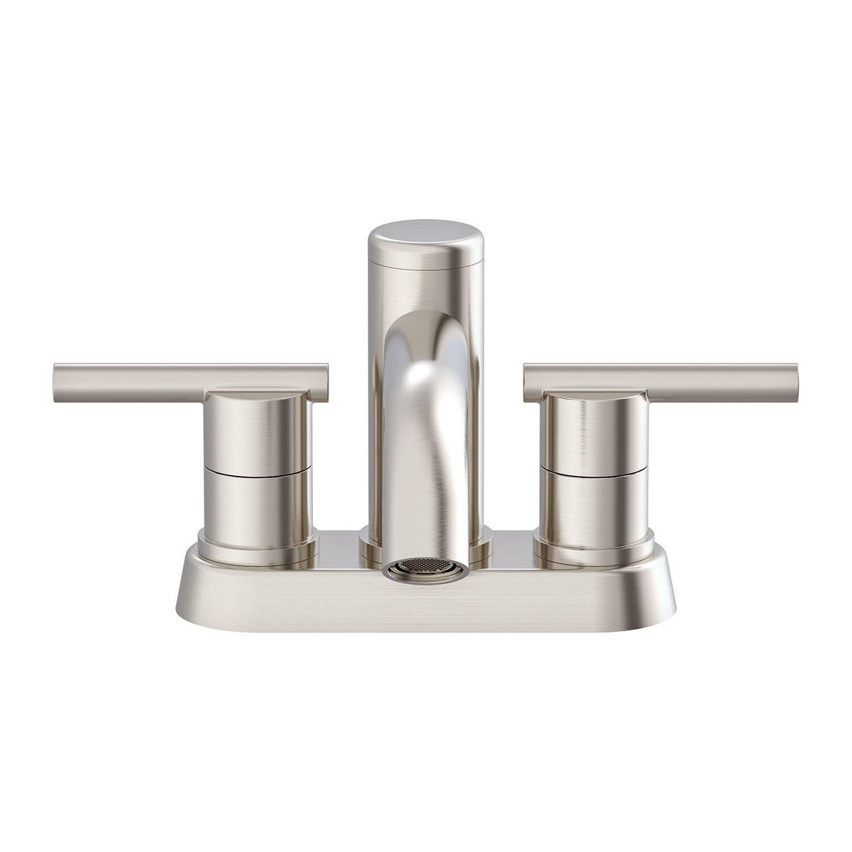 Gerber D301158BN Brushed Nickel Parma Two Handle Centerset Lavatory Faucet