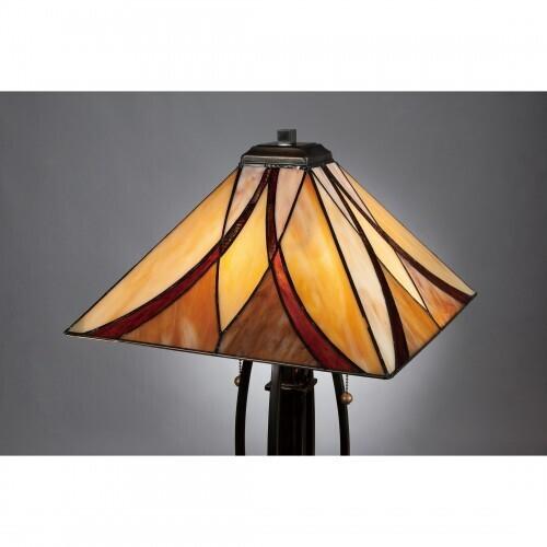 Quoizel TF1180TVA Asheville Table lamp tiffany vlnt brnz Table Lamp