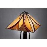 Quoizel TF1180TVA Asheville Table lamp tiffany vlnt brnz Table Lamp