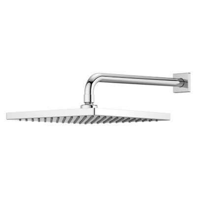 Pfister Polished Chrome 10 In. Square Showerhead, Arm and Flange