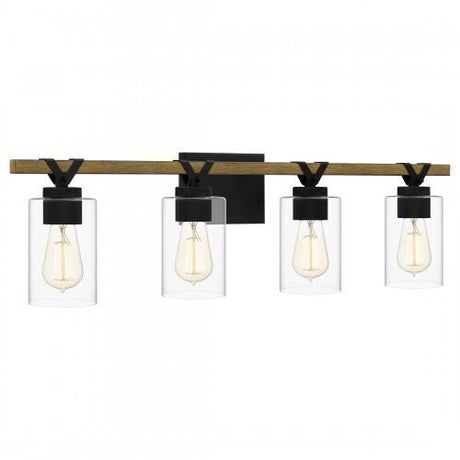 Quoizel DEVN8632MBK Devon Court Bath 4 lights matte black Bath