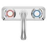 Pfirst Series 2-Handle Bar/Prep Kitchen Faucet in Polished Chrome