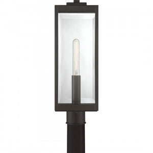 Quoizel WVR9007WT Westover Outdoor post 1 light western bronze Outdoor Lantern