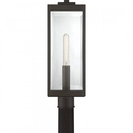 Quoizel WVR9007WT Westover Outdoor post 1 light western bronze Outdoor Lantern