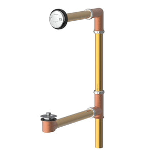 Gerber G00418647788 Classics Lift & Turn Thru-wall 20 Gauge Drain for STANDA...