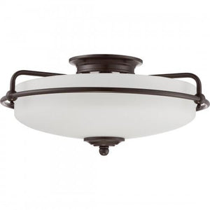 Quoizel GF1617PN Griffin Flush mount plldg brnz Flush Mount