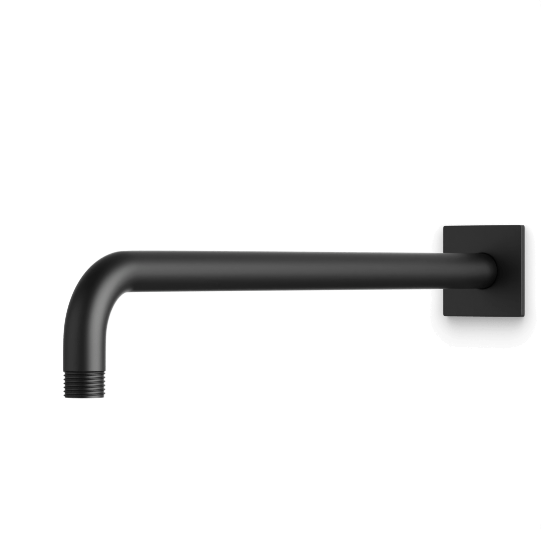Artos Otella Wall Mount Shower Arm Matte Black – F902-27BK