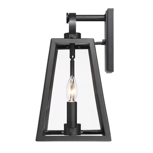 Lautner Natural Black Wall Sconce - Outdoor