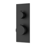Artos Otella Thermostat with 3-Way Diverter & Off Position Linear Trim Kit Matte Black – F903B-63TKBK