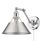 Orwell CH Articulating 1 Light Wall Sconce with Pewter Shade