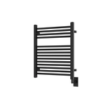 Artos Denby 27" x 24" Hardwired Heated Towel Rail Matte Black – M06860W-BK