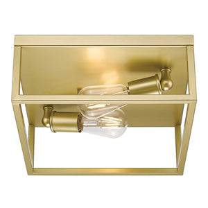 Wesson Flush Mount Olympic Gold