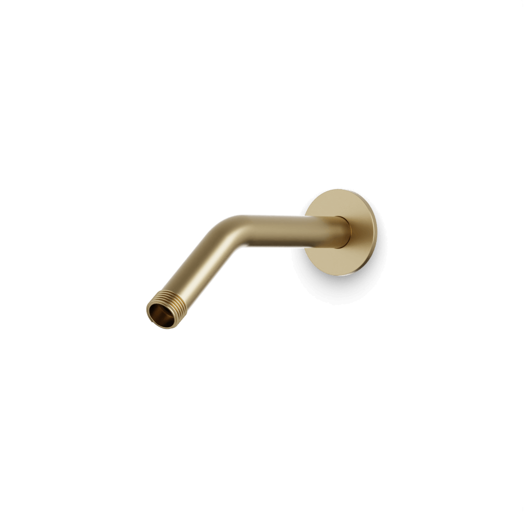 Artos Opera Wall Mount Angled Shower Arm Satin Brass – F902-11SB