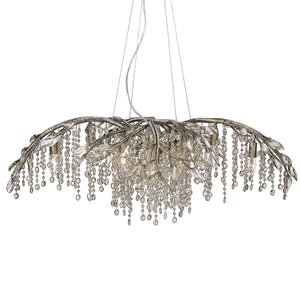 Autumn Twilight 12 Light Chandelier in Mystic Gold
