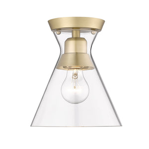 Malta BCB Brushed Champagne Bronze Flush Mount