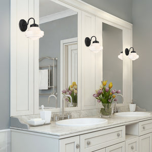 Ingalls Matte Black 1 Light Wall Sconce