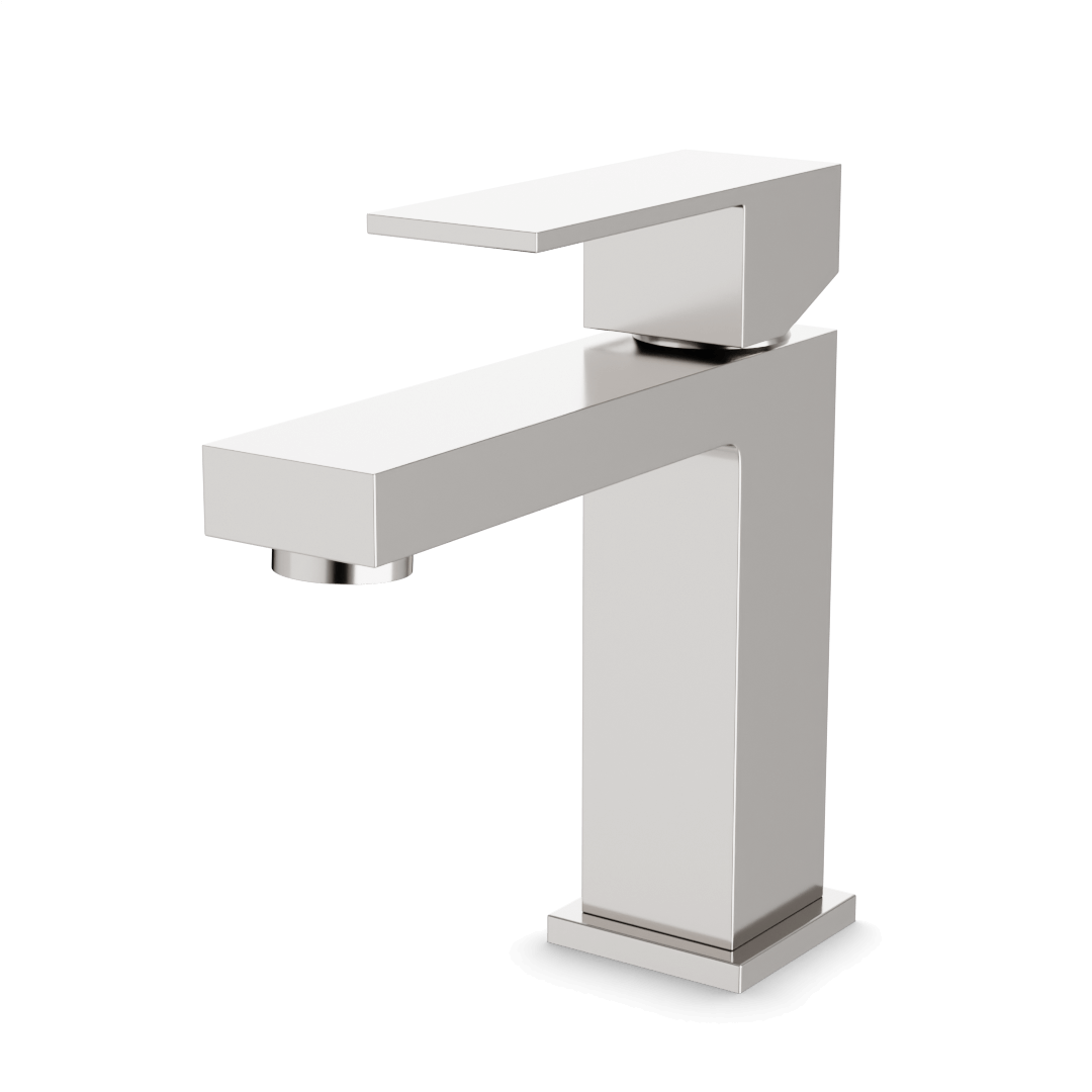 Artos Edge Single Hole Bathroom Faucet Brushed Nickel – FS307BN