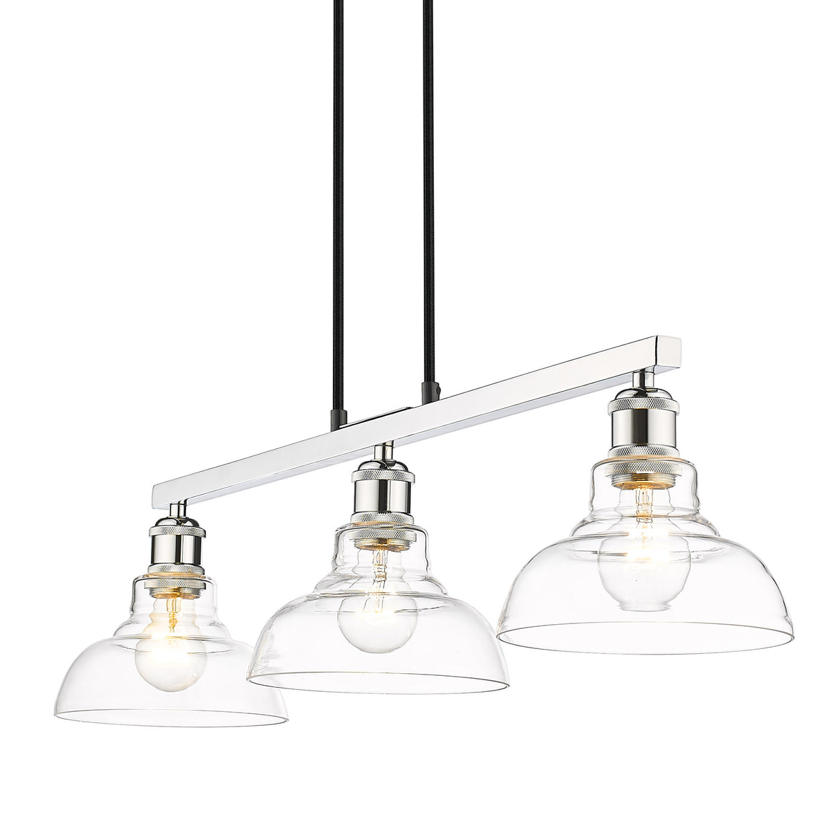 Carver Linear Pendant in Chrome