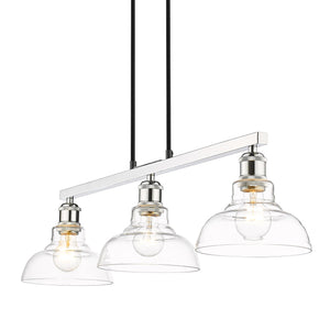 Carver Linear Pendant in Chrome