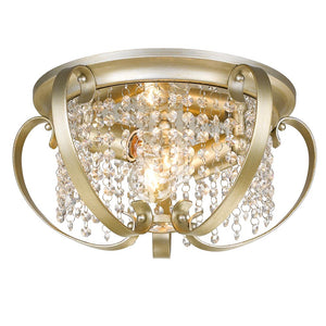 Ella Flush Mount in White Gold