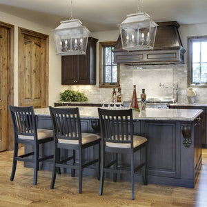 Abingdon 4-Light Pendant in Antique Ivory