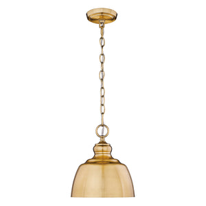 Holmes MBG Mini Pendant in Modern Brushed Gold