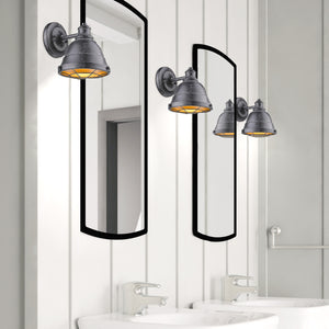 Bartlett BP 1 Light Bath Vanity in Black Patina