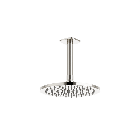 Artos Harmony 8" Rain Shower Head on Ceiling Mount Arm Polished Nickel – F924C8PN