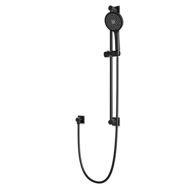 Artos Otella Multifunction Flexible Hose Slide Bar Kit with Separate Water Outlet Matte Black – F907-117BK