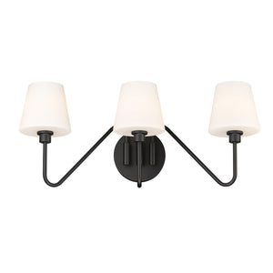 Kennedy Natural Black 3 Light Bath Vanity