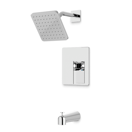 Artos Edge Pressure Balance Tub / Shower Trim Kit Chrome – TS172CH