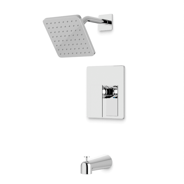 Artos Edge Pressure Balance Tub / Shower Trim Kit Chrome – TS172CH