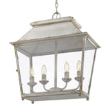 Abingdon 4-Light Pendant in Antique Ivory