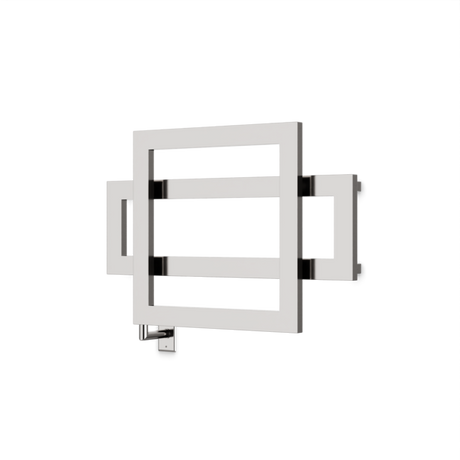 Artos Cadiz 23.5" x 35.5" Hardwired Heated Towel Rail Brushed Nickel – C06090W-BN