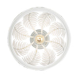 Annalin Vintage Decor White Semi-Flush