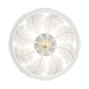 Annalin Vintage Decor White Semi-Flush