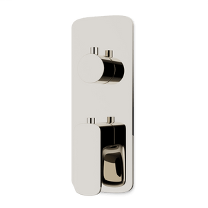 Artos Harmony Thermostat with 3-Way Diverter & Off Position Trim Kit Polished Nickel