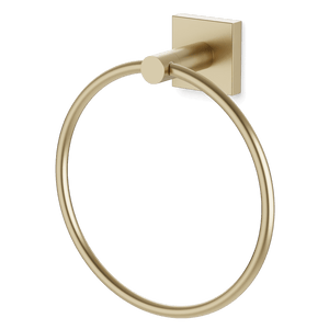 Artos Edge Towel Ring Satin Brass