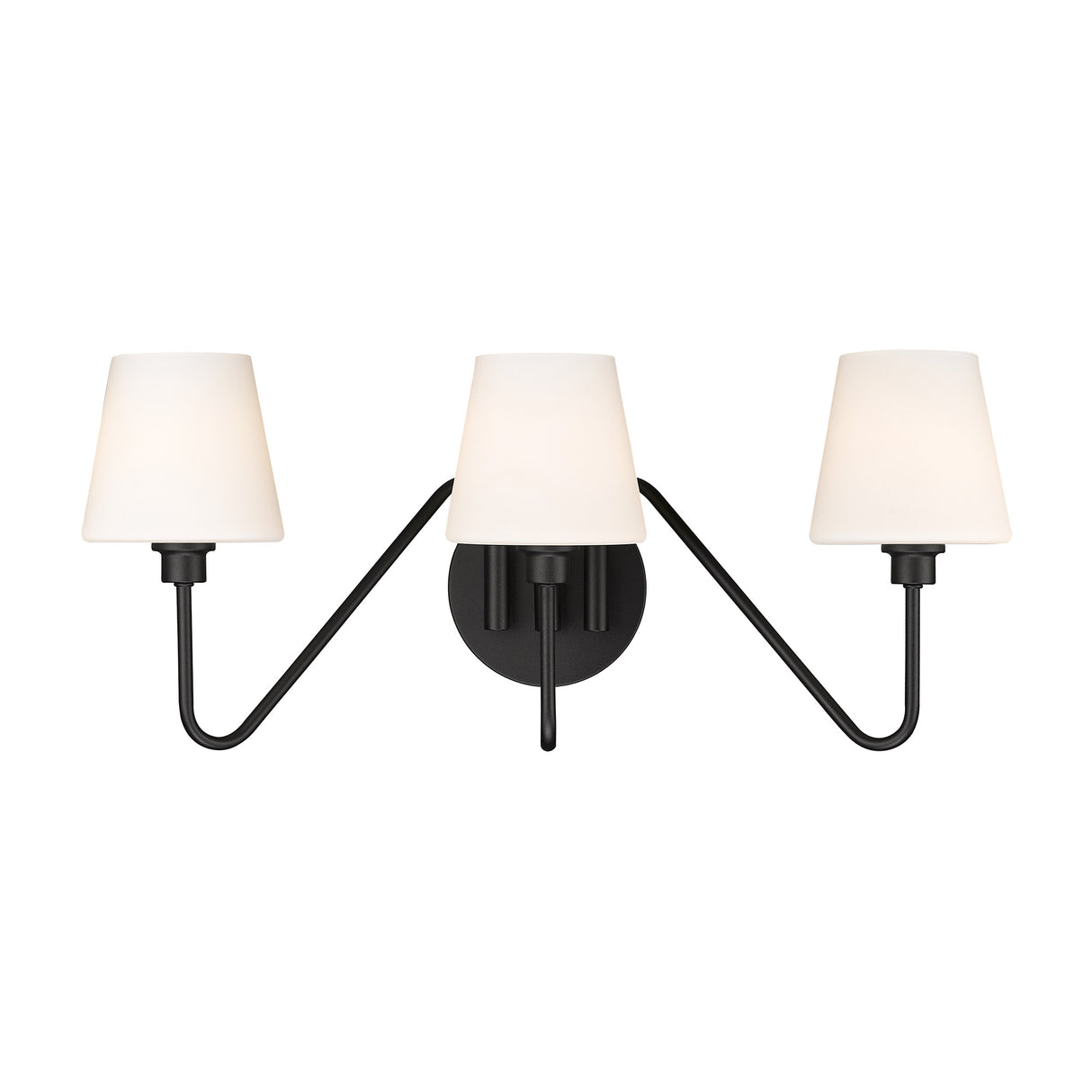 Kennedy Natural Black 3 Light Bath Vanity