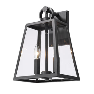 Lautner Natural Black Wall Sconce - Outdoor