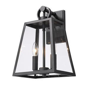 Lautner Natural Black Wall Sconce - Outdoor