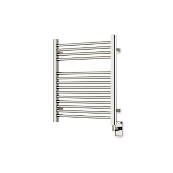 Artos Denby 27" x 24" Hardwired Heated Towel Rail Polished Nickel – M06860W-PN