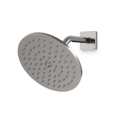 Artos Otella 8" Shower Head on Angled Arm Brushed Nickel – F907-11BN